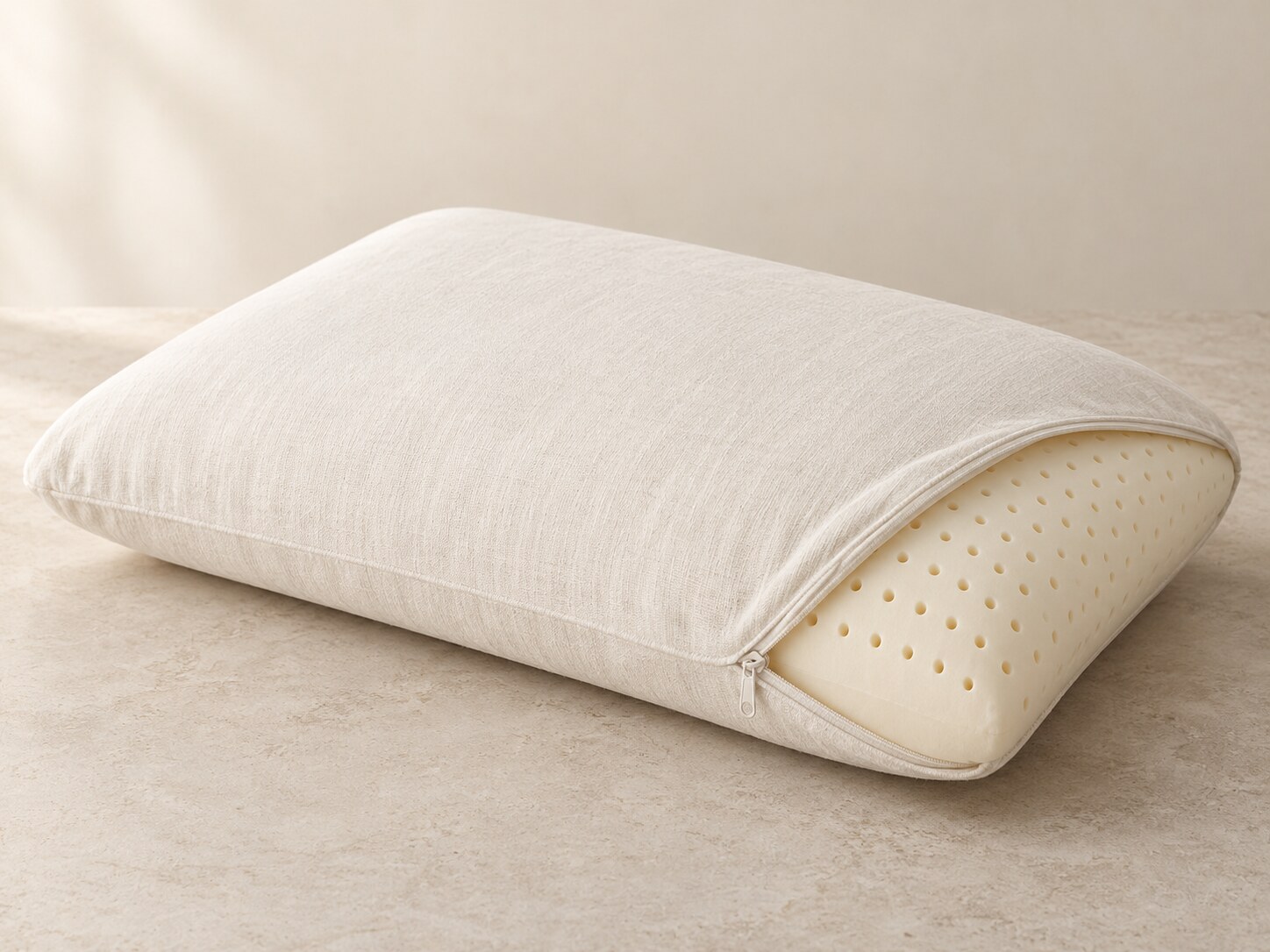 Natural latex pillow